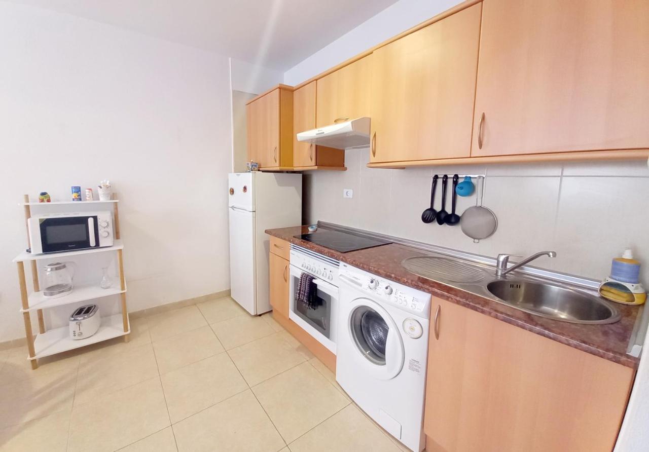 Disfruta En 1ª Linea De Playa Apartment Puertito de Guimar Bagian luar foto